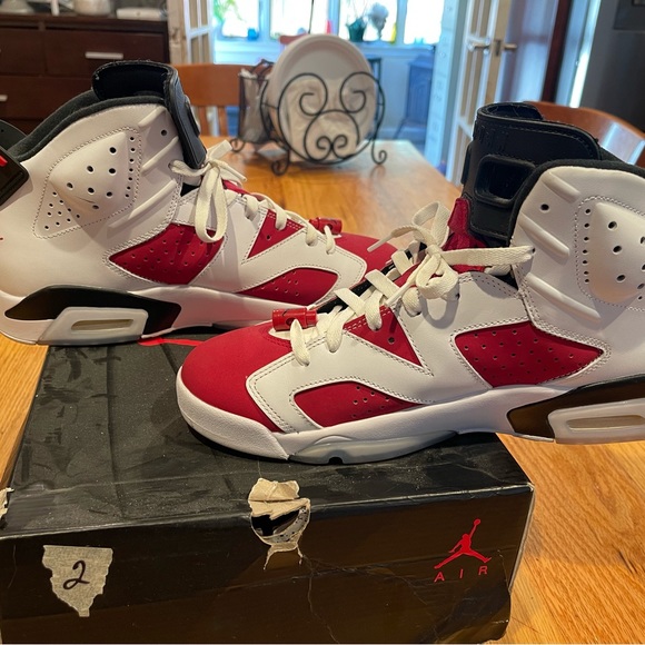 Jordan Retro 6’s Carmines - Picture 8 of 8